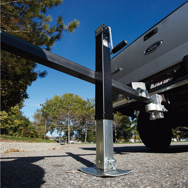 4X Trailer Canopy Jack Leg Stand Heavy Duty 3175Kg 7000Lbs Side Handle Trailer Parts