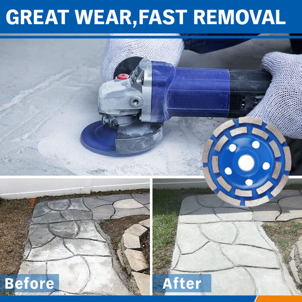 4.5Inch Diamond Segment Grinding Concrete Cup Wheel Disc Granite Stone 115Mm Grinder Discs