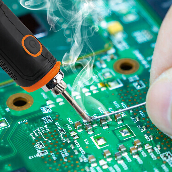 Horusdy 8W 4V Max Cordless Soldering Iron Rechargeable With Lithium Ion Battery Welding & Soldering Tools