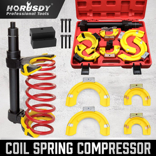 Horusdy 4500Kg Macpherson Strut Coil Spring Compressor Dumper Extractor Tool Other Automotive Hand Tools