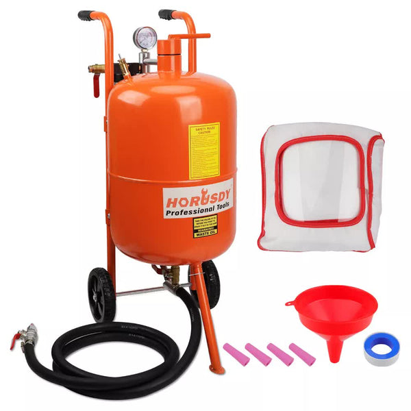 40L Sandblasting Tank Grit Blaster For Car And Truck Restoration Water Tanks