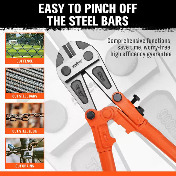 36Inch Super Long Bolt Cutter Lock Rubber Grip Cables Chains Wires Bolt Cutters