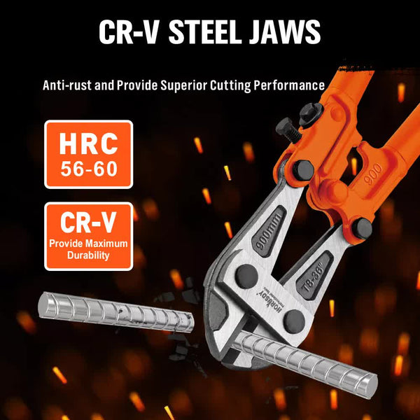 36Inch Super Long Bolt Cutter Lock Rubber Grip Cables Chains Wires Bolt Cutters