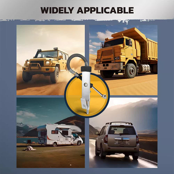 3In1 255Psi Tyre Inflator Car Motorcycle Air Tire Pressure Gauge Hose Pump Au Deflators