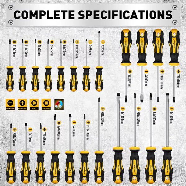 140Pcs Magnetic Screwdriver Set Hex Key Magnetizer Demagnetizer Precision Screwdrivers