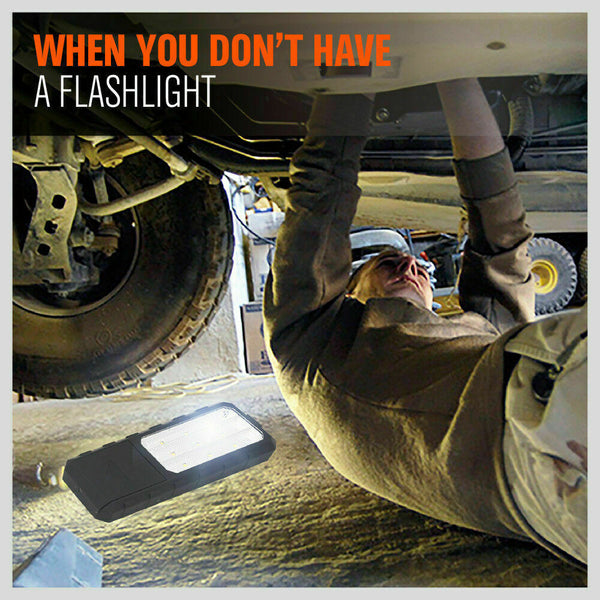 Led Light Camping Portable Magnetic Garage Work Auto Repair Torch Super Bright Torches & Work Lights