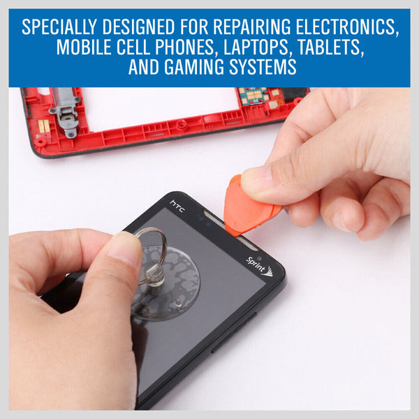 Horusdy 18 In Mobile Phone Repair Tools Kit Pry Opening Screwdriver Screwdrivers