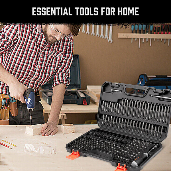 Sedy 219 Piece Combination Security Bit Set Screw Driver Tamper Proof Torx Box Screwdrivers