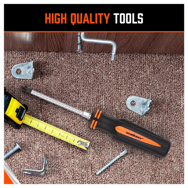 Horusdy 10Pcs Magnetic Screwdriver Set Phillips Slotted Holder Magnetizer Au Screwdrivers & Nutdrivers