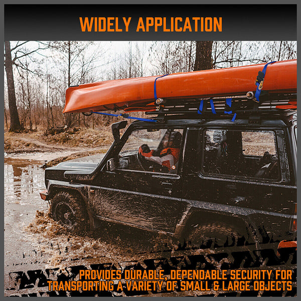 Sedy 10Pcs Ratchet Tie Down Straps 997Kg 4.5M Trucks Trailer Azstainless Steel Tie Downs & Straps