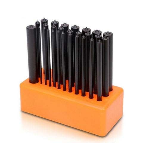 Sedy 28X Center Transfer Punches Set Machinists Tool Stand Heat Treated Steel Other Metalworking Supplies