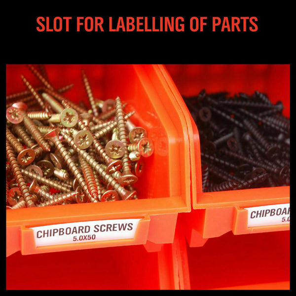 Sedy 30 Bins Tool Storage Wall Mounted Organiser Parts Garage Workshop Box Heavy Duty Other Tool Storage