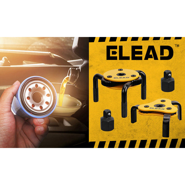 Sedy Elead 2Pcs Oil Filter Wrench Set Change Engine Filters Other Auto Tools & Supplies