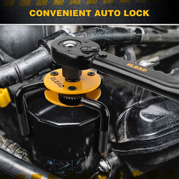 Sedy Elead 2Pcs Oil Filter Wrench Set Change Engine Filters Other Auto Tools & Supplies