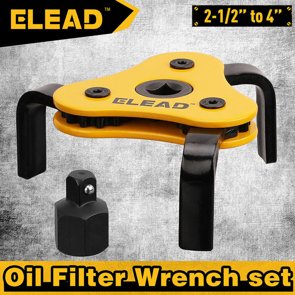Sedy Elead Oil Filter Wrench Set Adjustable Removal Tool Automotive Use Other Automotive Hand Tools