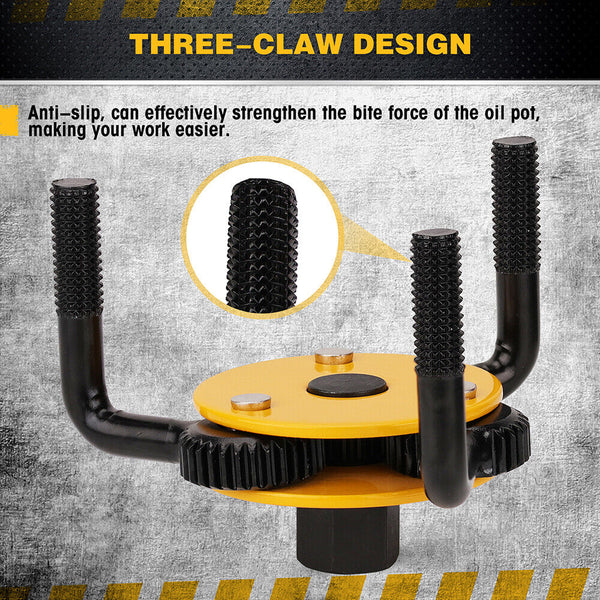 Elead 3" To 5 1/2" Oil Filter Wrench Set Removal Tool Automotive Use Other Auto Tools & Supplies