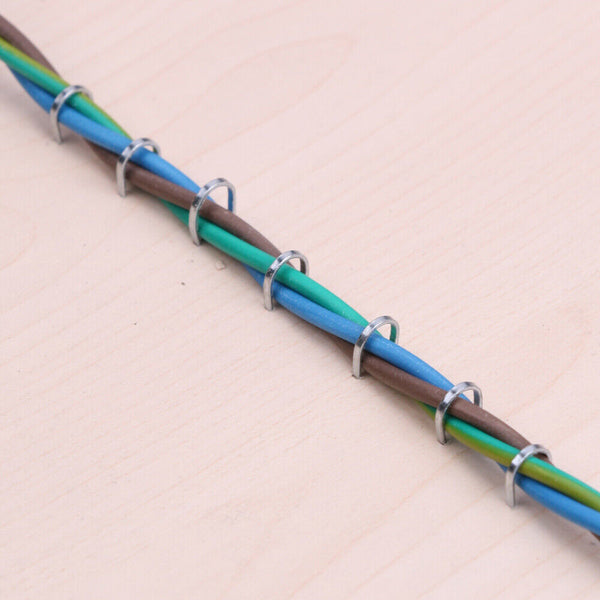 Heavy Duty Staple Gun Set 2In1 Stapler + 1500Pc Staples Tacker Hand Fastener Tool Staplers