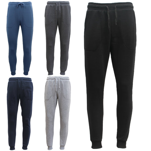 Mens Unisex Fleece Lined Sweat Track Suit Casual Trackies Slim Cuff 3Xl Dark Grey Pants