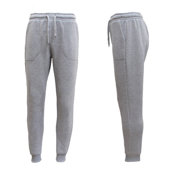 Mens Unisex Fleece Lined Sweat Track Suit Casual Trackies Slim Cuff Xs 6Xl Light Grey 2Xl Pants