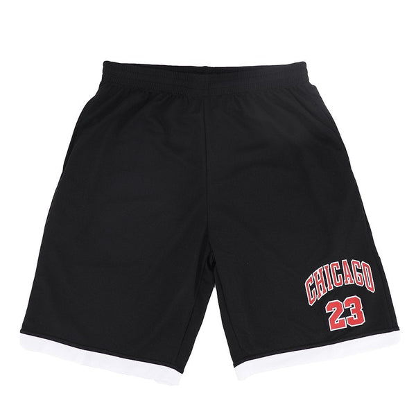 Men's Basketball Sports Shorts Gym Jogging Swim Board Boxing Sweat Casual Pants Black Chicago 23 2Xl Men's Shorts