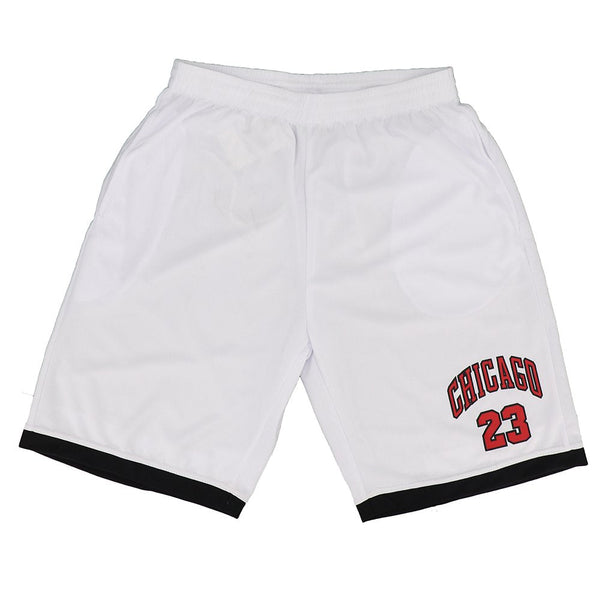Men's Basketball Sports Shorts Gym Jogging Swim Board Boxing Sweat Casual Black Chicago 23 L Pants