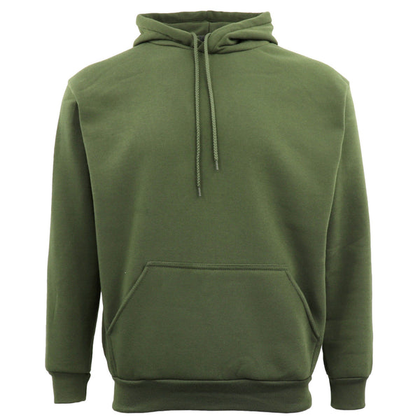 Adult Unisex Men's Basic Plain Hoodie Pullover Sweater Sweatshirt Jumper Xs 8Xl Olive 2Xl Coats Jackets & Vests