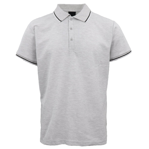 Men's Unisex Polo Shirts Basic Plain Breathable Tops Cotton Cascual Sport Shorts Light Grey 3Xl Casual Shirts