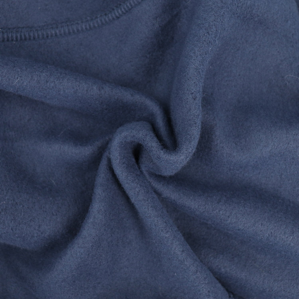 Mens Fleece Shorts Casual Sports Sweat Pants Elastic Waist Drawstring Pockets Navy Size L Men's Shorts