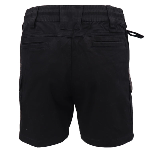 Mens Cargo Cotton Work Shorts 10 Pockets Tradies Utility Pants Workwear Trousers Black 32 Men's Shorts