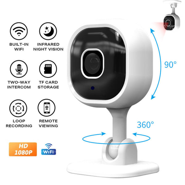 Ehc 1080P Hd Wifi Security Smart Ip Camera Wireless Home Cctv System Indoor Monitor Ip & Smart Security Camera Systems