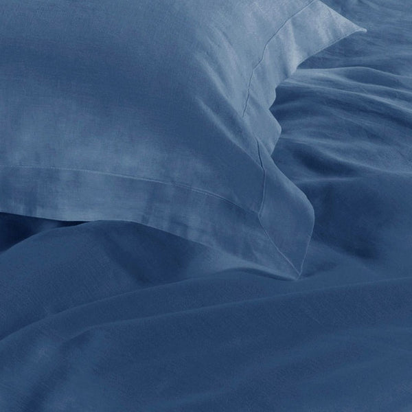 Quilt Covers Fabric Fantastic 1000Tc Tailored Double Size Quilt/Duvet Cover Set Greyish Blue