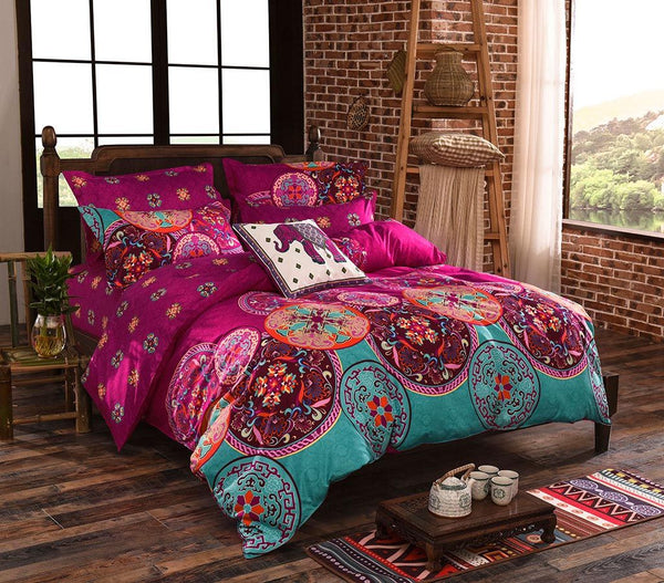 Mandala Queen Size Duvet Quilt Cover Set Quilt Covers