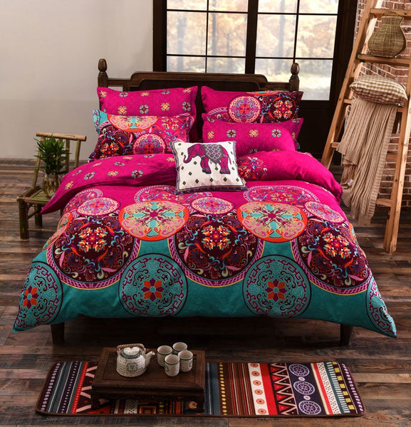 Mandala Queen Size Duvet Quilt Cover Set Quilt Covers