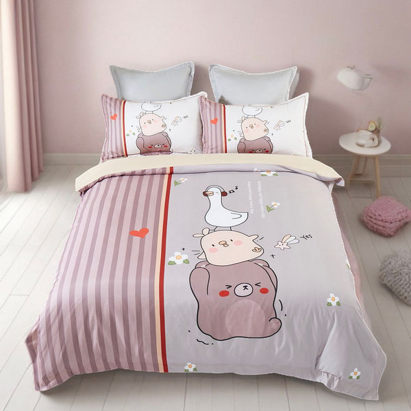 Duck Kids Quilt Cover Set Double Size Quilt Covers