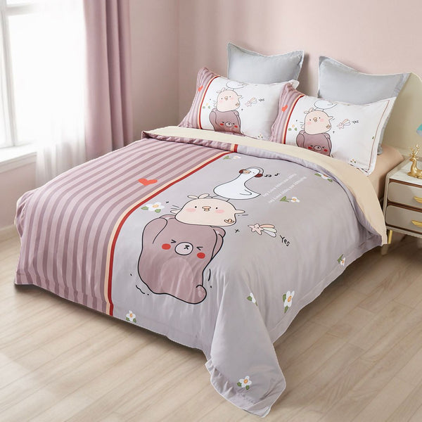 Duck Kids Quilt Cover Set Double Size Quilt Covers