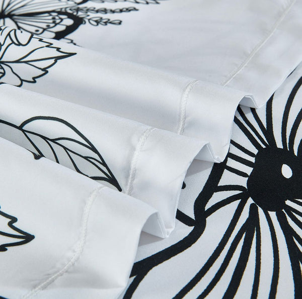 Viene Floral Quilt Cover Set King Size Quilt Covers