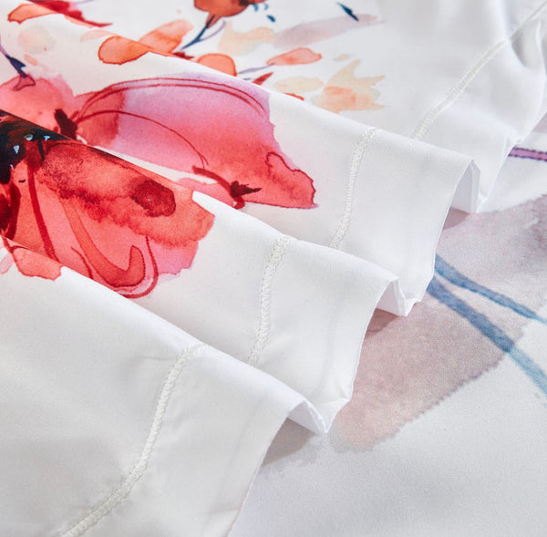 Lulani Floral Quilt Cover Set King Size Quilt Covers