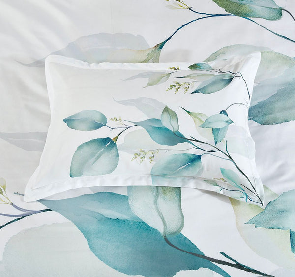 Angelis Leaves Quilt Cover Set Queen Size Quilt Covers