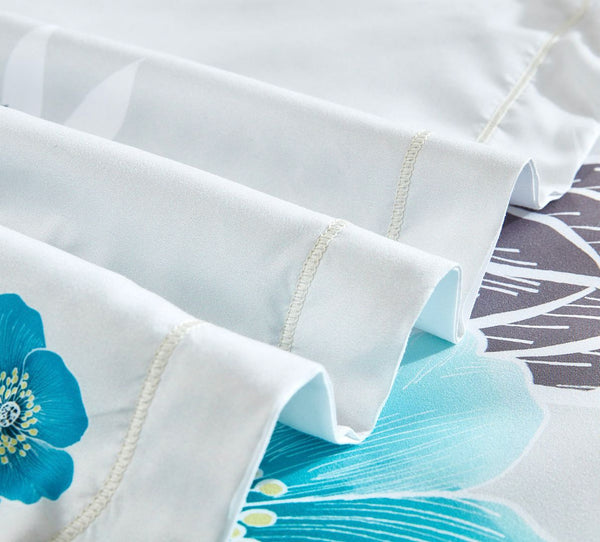 Braithe Floral Quilt Cover Set Queen Size Quilt Covers