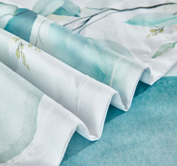 Angelis Leaves Quilt Cover Set Super King Size Quilt Covers