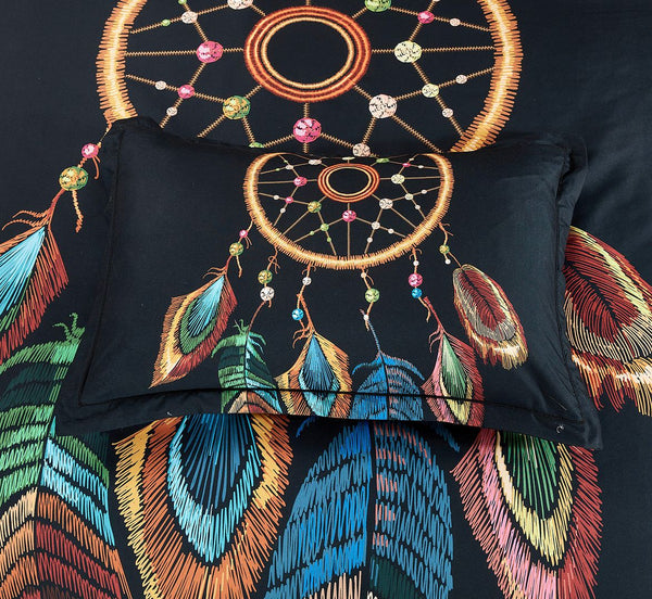 Dream Catcher Quilt Cover Set Super King Size Quilt Covers