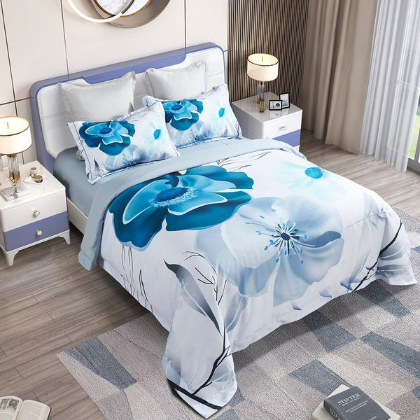 Julieta Floral Quilt Cover Set Super King Size Quilt Covers