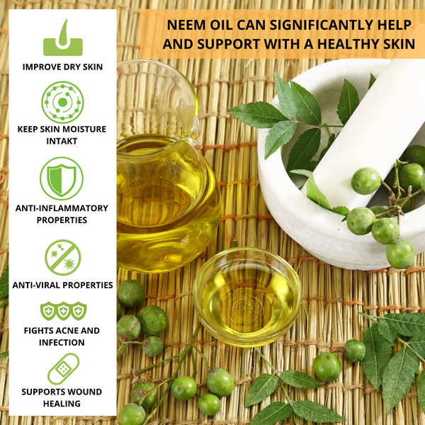 Neem Seed Oil Organic 50Ml Massage Oils & Lotions