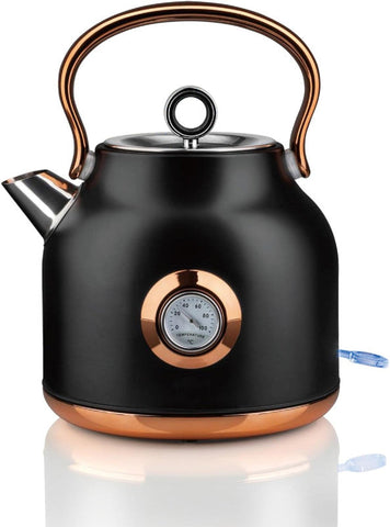 1.7L Electric Water Kettle Black Kettles
