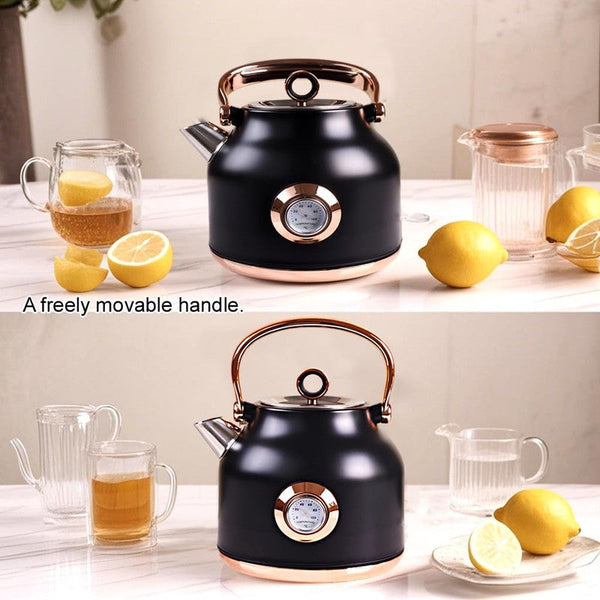 1.7L Electric Water Kettle Black Kettles