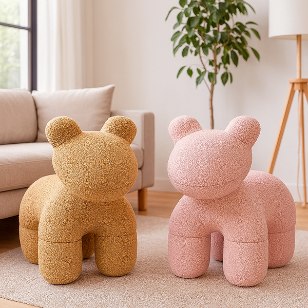 Lamb Stool Chair Pink Chairs