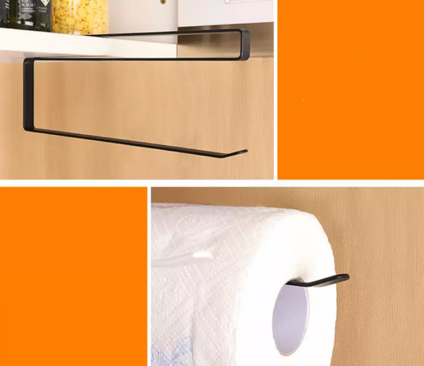 Paper Roll Holder Under Cabinet Black Paper Towel Holders
