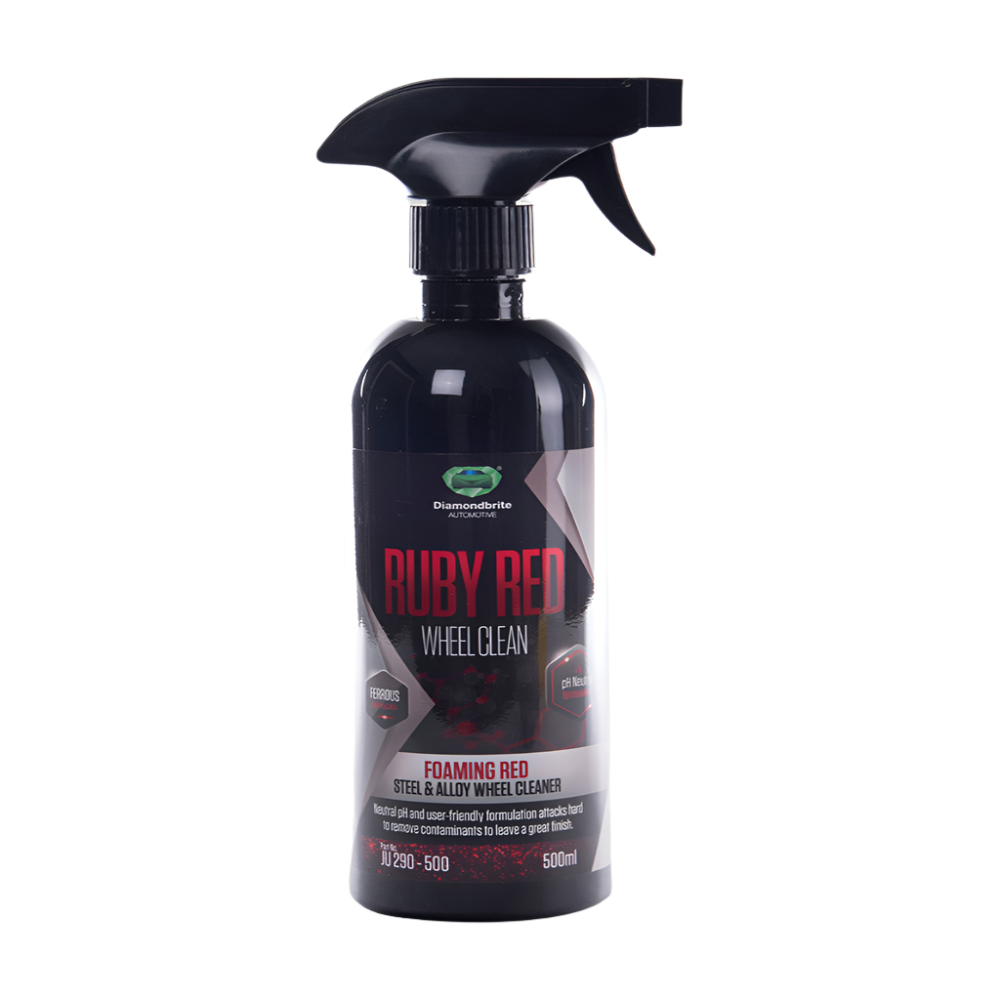 Ruby Red Wheel Cleaner A Steel & Alloy 500 Ml Made In Uk Other Car Cleaning