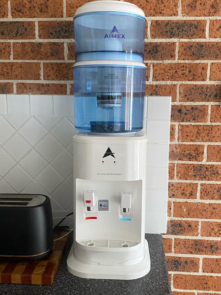 Filtered Bottle With Maifan Stone For Open Top Water Coolers Water Filters