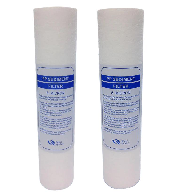 Undersink 5Um Sediment Water Filter Cartridge Pp X 2 Water Filters
